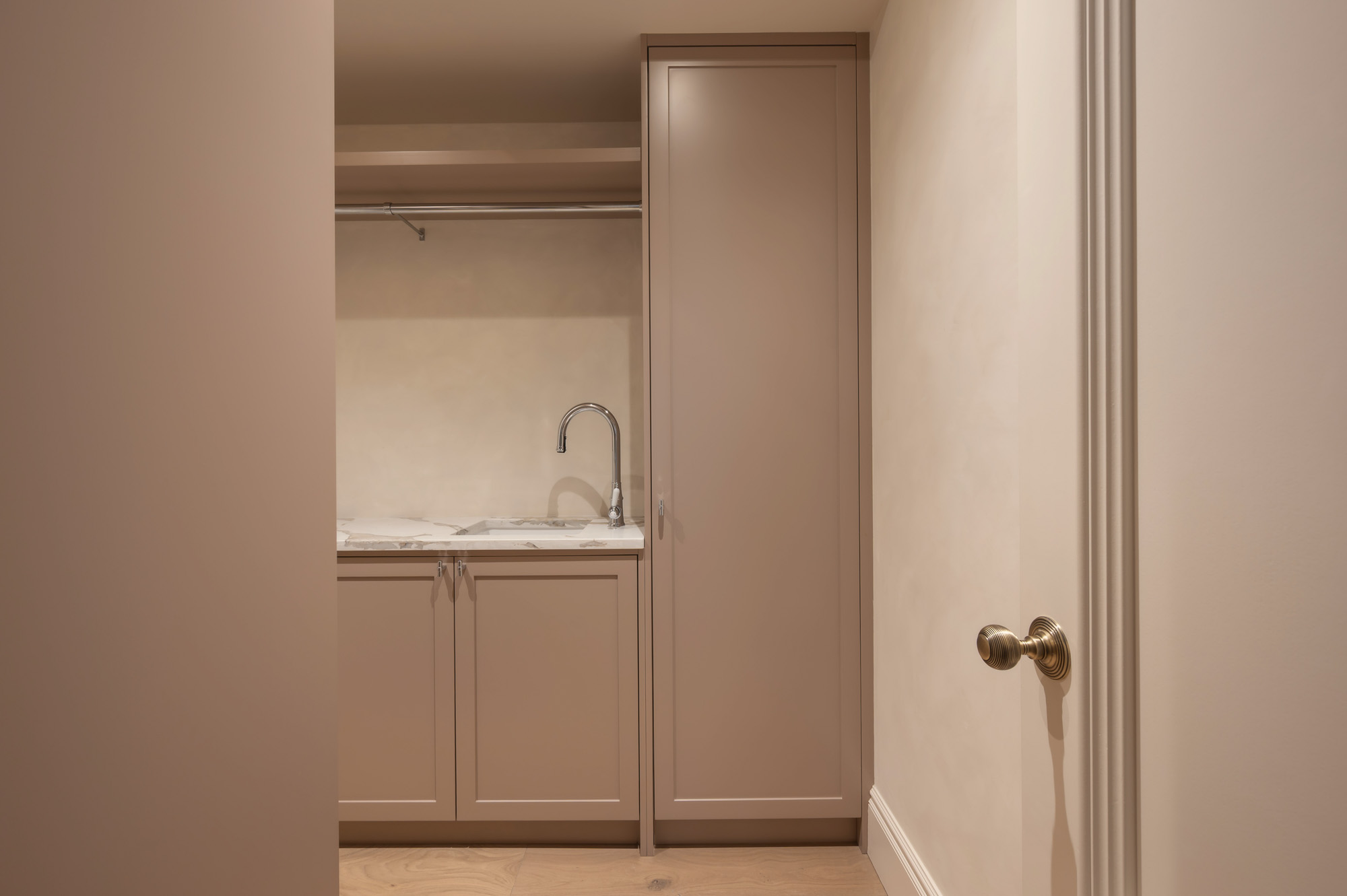 Utility room design by Grace Davidson Studio