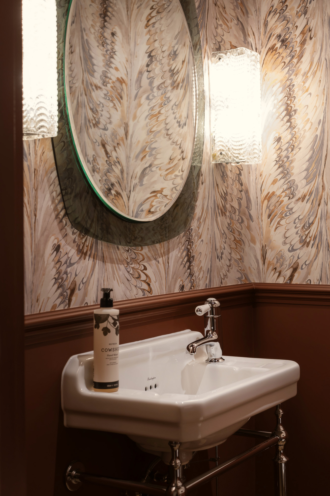 Cloakroom design by Grace Davidson Studio